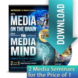 (*DOWNLOAD ONLY*) Media on the Brain and The Media Mind - Condensed Edition - 4 DVD SET