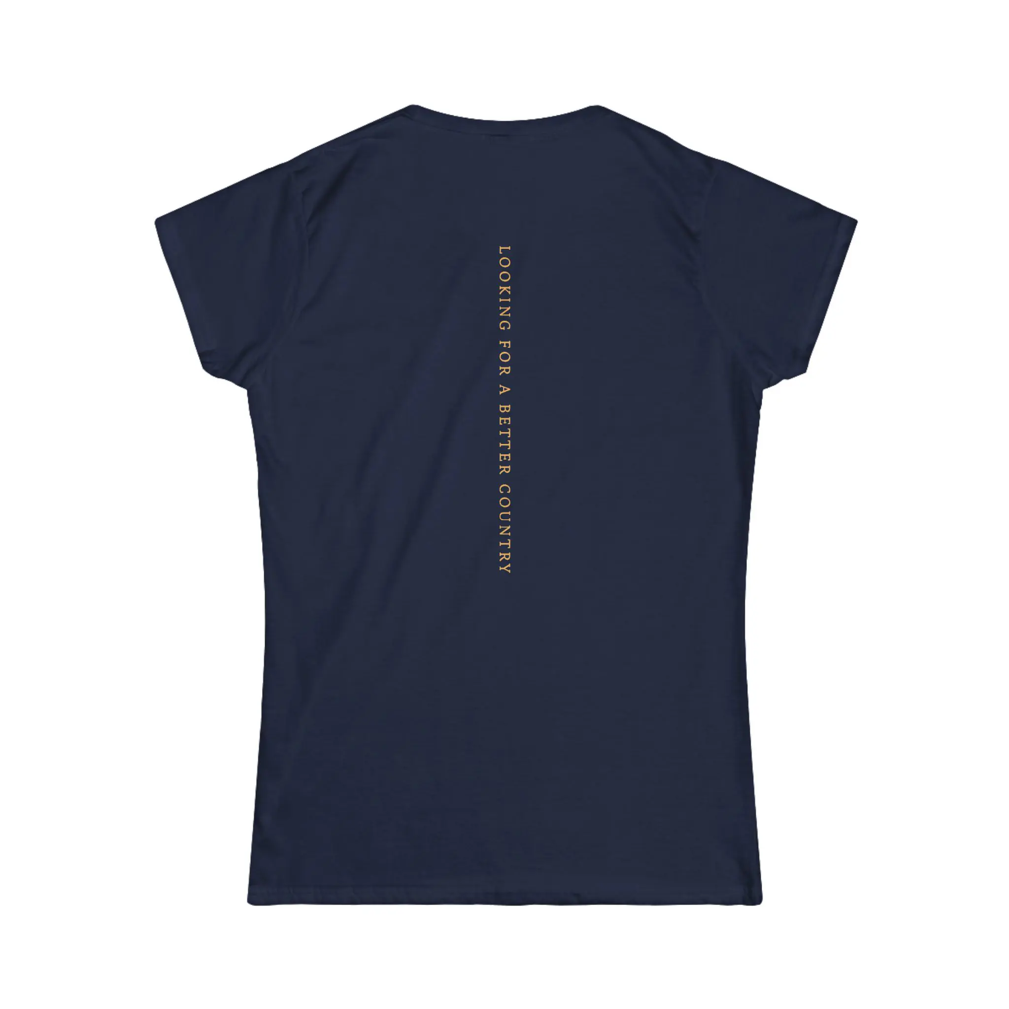 Strangers and Pilgrims – Women’s Hebrews 11:13 Christian T-Shirt - Image 2